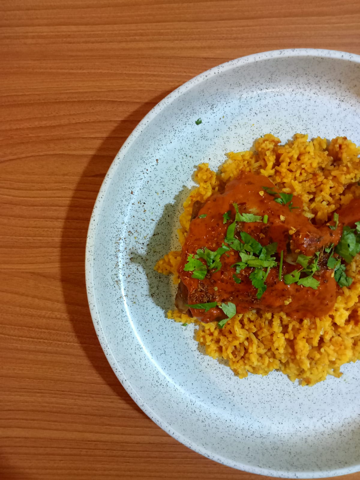 A meal prepared at Ricardo's La Galería